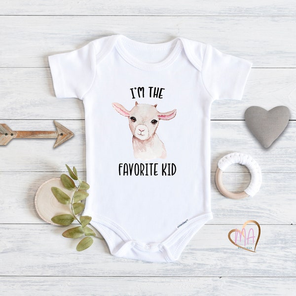 Goat Onesie® Goat Baby Clothes Funny Baby Onesies® Boy Funny Baby Onsies funny gift for girl farm baby gifts gender neutral baby shower gift