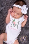 Personalized baby girl outfit personalized baby girl gift personalized for babies girls coming home outfit baby girl clothes 0-3