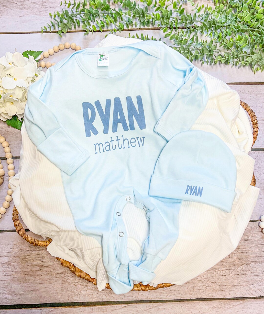 New In Baby Gi Boys Blue Little Royals Collection Romper main image 0