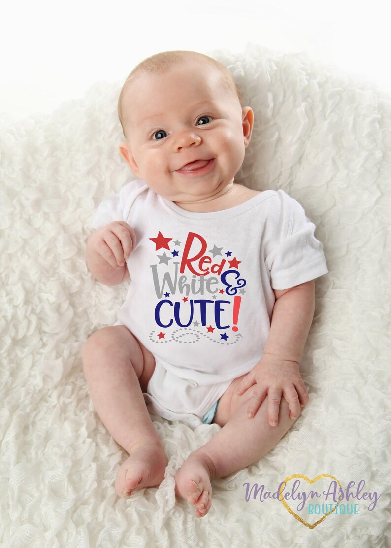 4th of July Baby Bodysuit 4th of July Baby Fourth of July Bodysuit First 4th of July Bodysuit Fourth of July Baby Bild 2