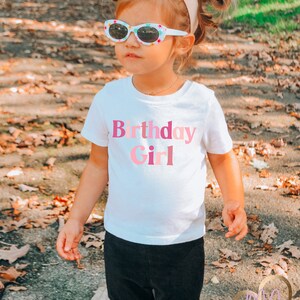 Girls Birthday Shirt Girls First Birthday Birthday Shirt Girl Birthday Tee 1st Birthday Girls Birthday Birthday Girl Outfit Birthday Girl image 2