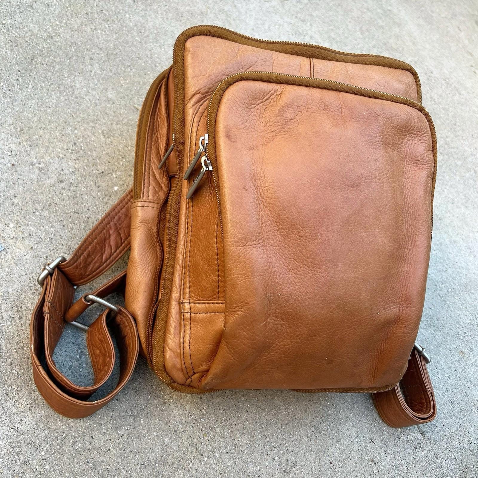 Colombian Leather Backpack - Etsy Singapore display picture 1