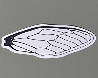 Cicada Wing Sticker