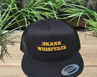 Skank Whisperer Yupoong 6006 Flat Bill Snapback in 6 Vibrant Colors