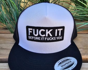 F IT Yupoong 6006 flat bill snapback 5 colors