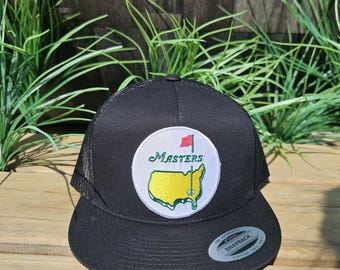 Trendy Masters Golf Yupoong 6006 Flat Bill Snapback Hat - 6 Colors Available