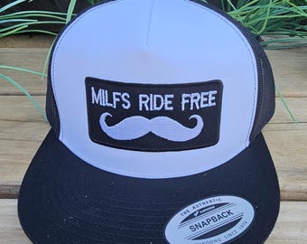 MILFS RIDE FREE Yupoong 6006 Snapback - 5 Colors