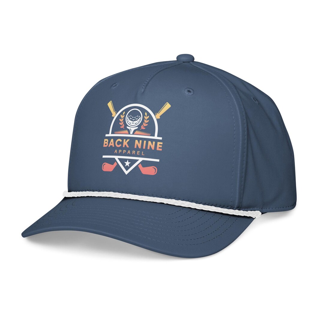 Back Nine Apparel Classic Rope Cap - Etsy