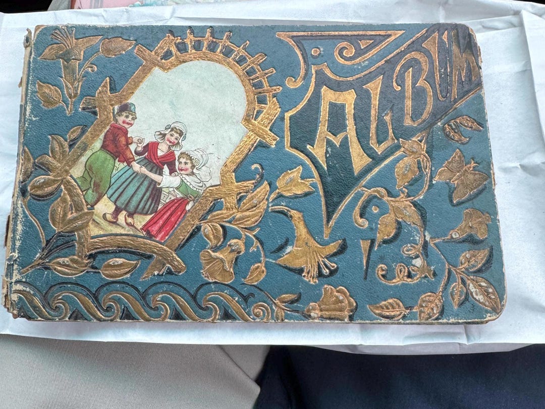 Handwritten Journal, Autograph Album C.1913–1916 Handwritten Memory ...