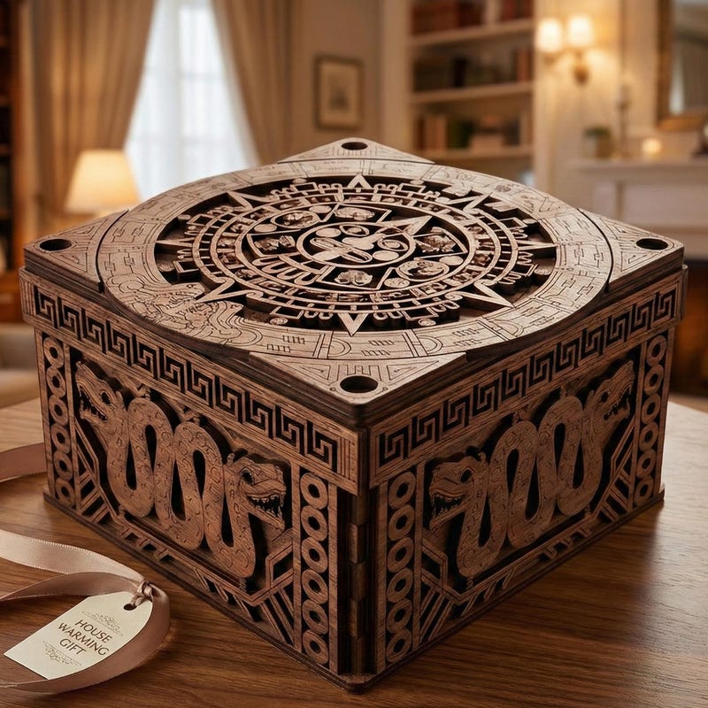 Laser Cut Aztec Template - Etsy