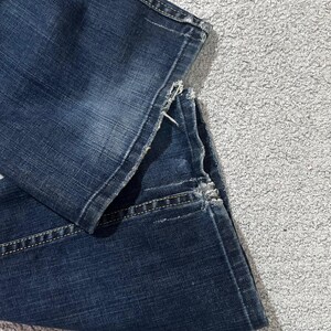 Buffalo Jeans Glory-X Flare Low Rise 29 Blue Y2K Vintage Grunge Aesthetic 00s image 13
