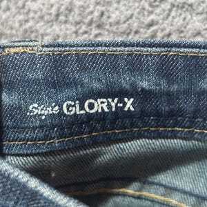 Buffalo Jeans Glory-X Flare Low Rise 29 Blue Y2K Vintage Grunge Aesthetic 00s image 10