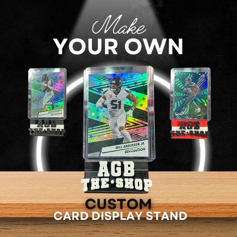 Tcg Riser Stl Trading Card Display Stl - Etsy