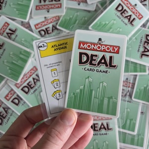 Monopoly Deal Waterproof - Etsy Canada