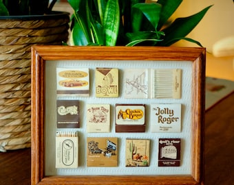 Vintage Matchbook Wall Art