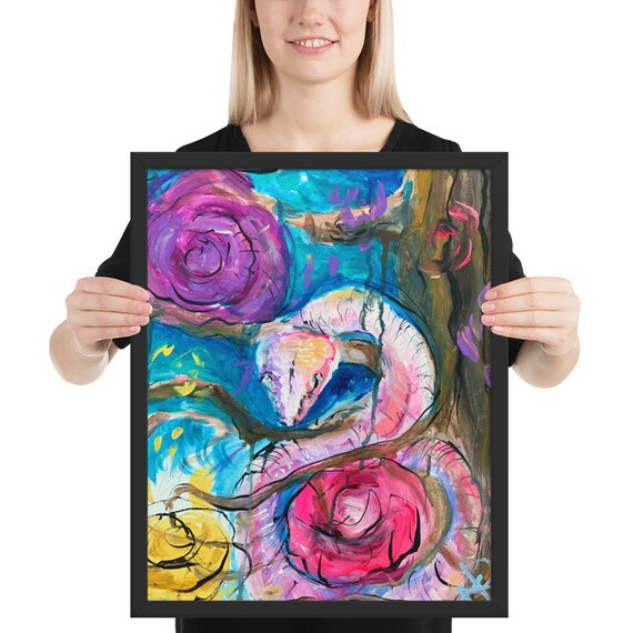 jewelled tree wall art