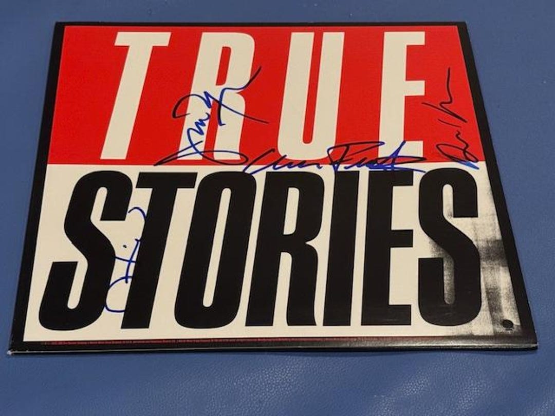 Talking Heads Entire Band Hand Signed Autographed True Stories