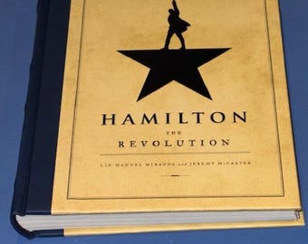 Lin-Manuel Miranda Handsignerad Autograferad Hamilton Revolutionen Inbunden Bok