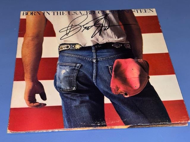 Bruce springsteen signed - Etsy 日本