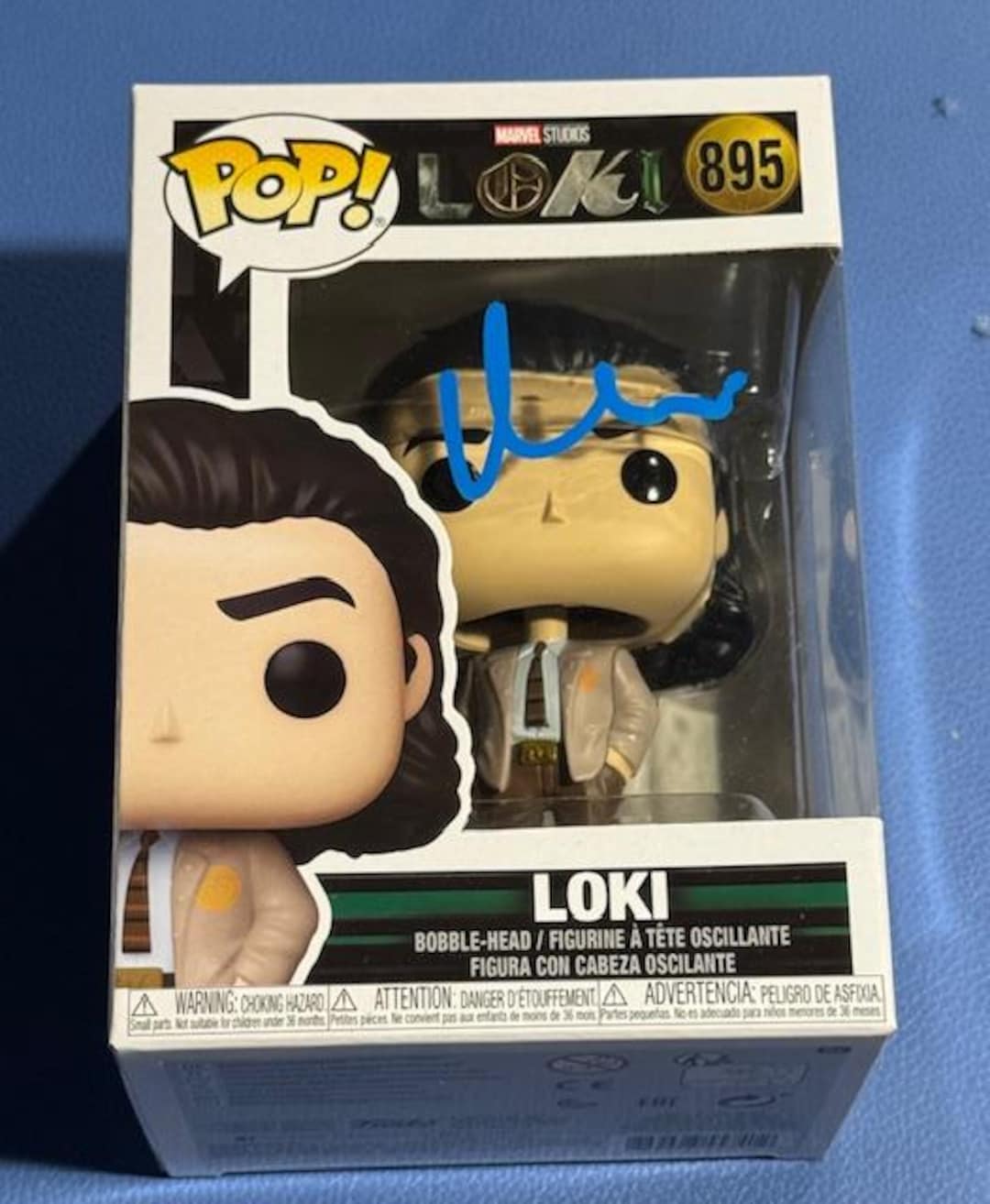FUNKO POP ロキ 直筆サイン Matt Damon Hand Signed Autographed Loki Funko Pop - Etsy