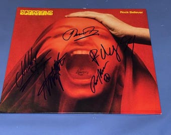 Buy The Scorpions – World Wide Live Signed Album X3 - Rudolf