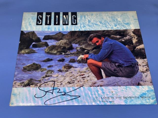 Sting autograph - Etsy 日本