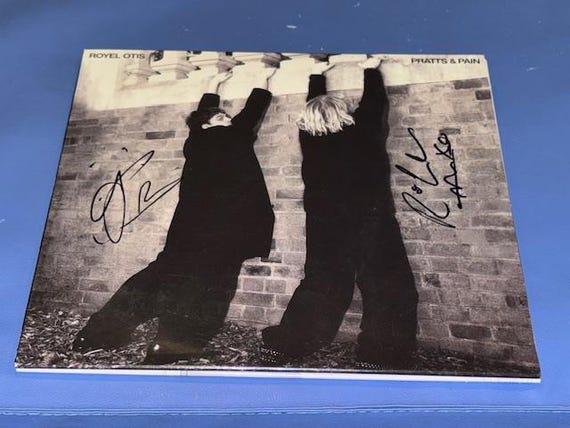 Royel Maddell & Otis Pavlovic Hand Signed Autographed Royel Otis