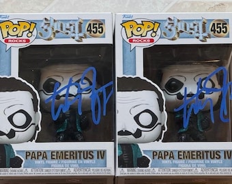 Funko Pop! GHOST - Papa Emeritus IV #336 Signed by Tobias Forge