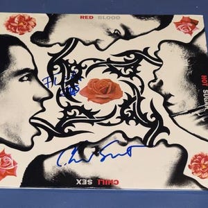 Signed Red Hot Chili Peppers - Etsy UK