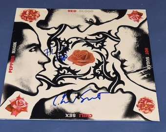 The Red Hot Chili Peppers Full Band Signed Autographed 8x12 Inch