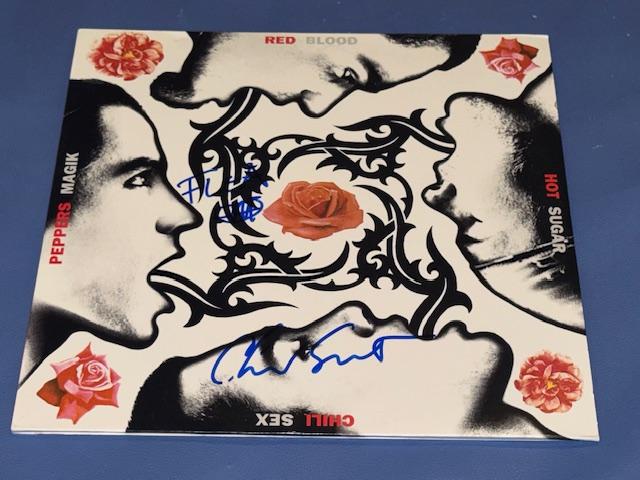 M*A様 Red Hot Chili Peppers 直筆サイン入り色紙 Red Hot Chili Peppers Signed - Etsy