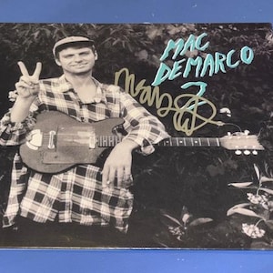 Mac Demarco Hand Signed Autographed 2 Record Album - Etsy