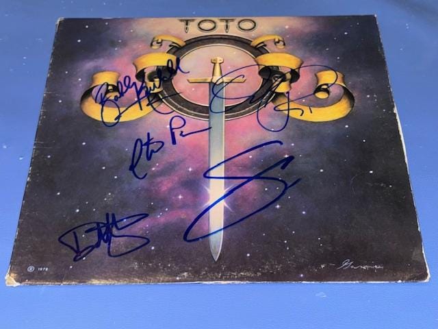 Toto Signed Album - Etsy