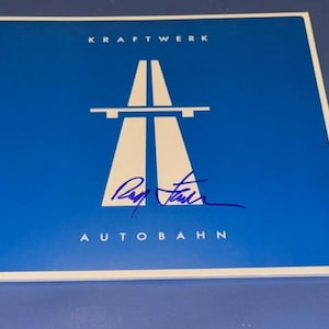 クラフトワーク　サイン Kraftwerk Signed - Etsy