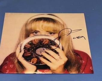 Sabrina Carpenter Hand Signed Autographed Fruitcake Record Album