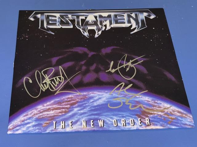 Testament Signed Album - Etsy