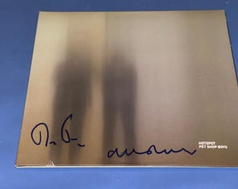 Pet Shop Boys Neil Tennant Heart SIGNED Vinyl 12