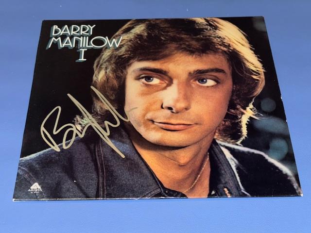 バリー・マニロウ（Barry Manilow） 自筆サイン バリー・マニロウ直筆