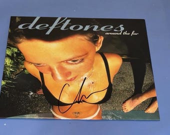 The Deftones full original band signed autographed 8x12 inch photo