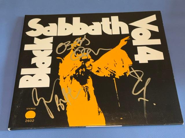 Black Sabbath Vinyl Signed - Etsy