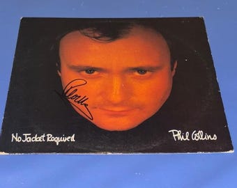 Phil Collins, No Jacket Required / Vinyl - Etsy