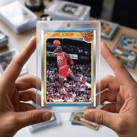 Michael Jordan 1988 Fleer All-Star Replica Card | Chicago Bulls Sports Memorabilia