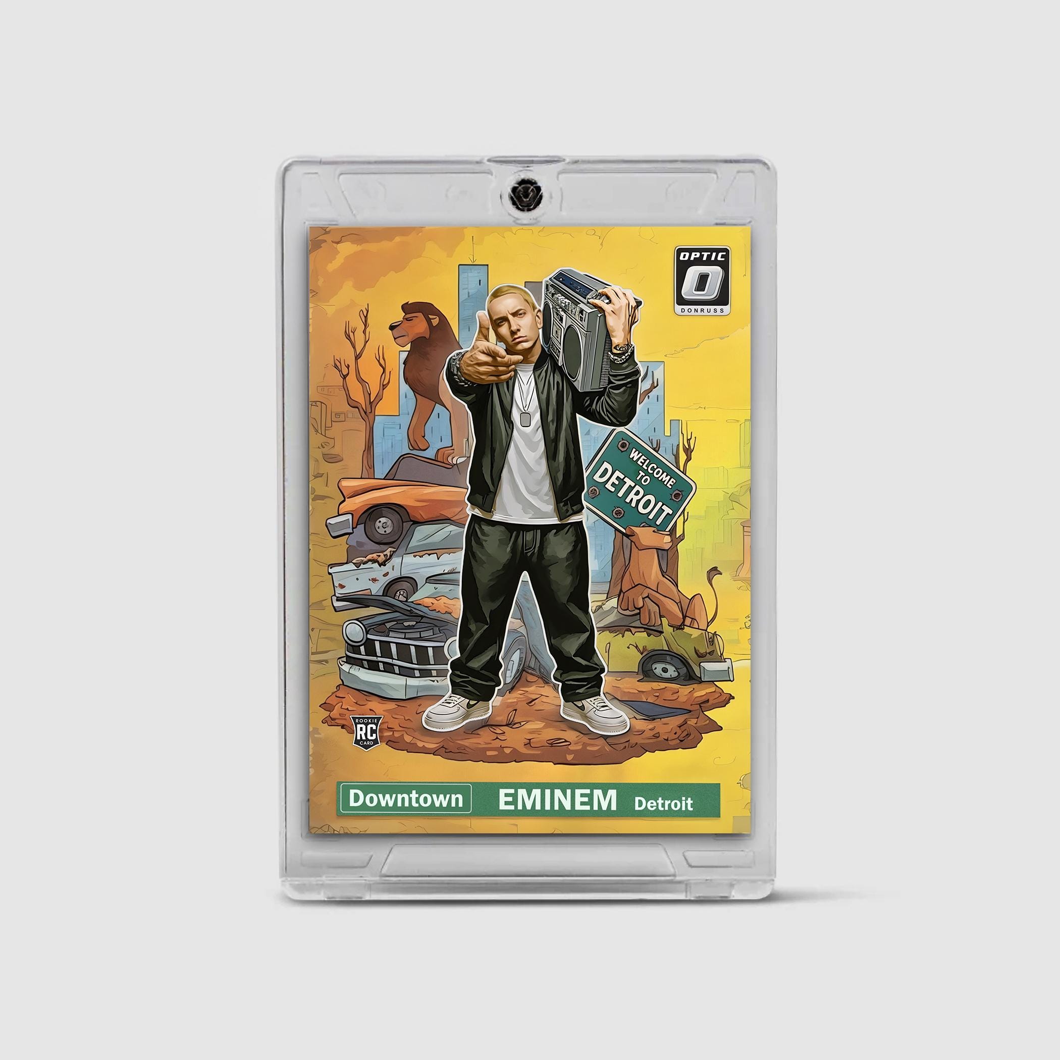 Eminem Downtown Rare Limited Edition /20 Hip-hop Trading Card - Etsy