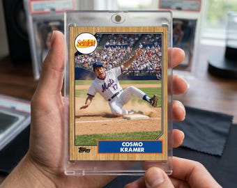 Cosmo Kramer Seinfeld Custom Trading Card