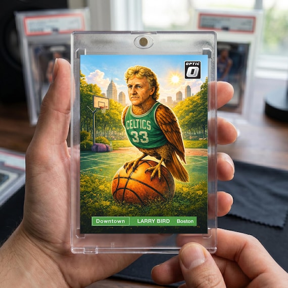 Larry Bird Trading Card Downtown Limited Edition