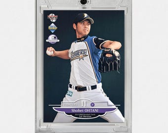 Shohei Ohtani Rookie 2013 BBM Sports Card Magazine Promo #208 Replica Display Card