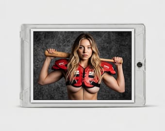 Sydney Sweeney Euphoria Bo Jackson Shoulder Pads Homage Card Limited Edition