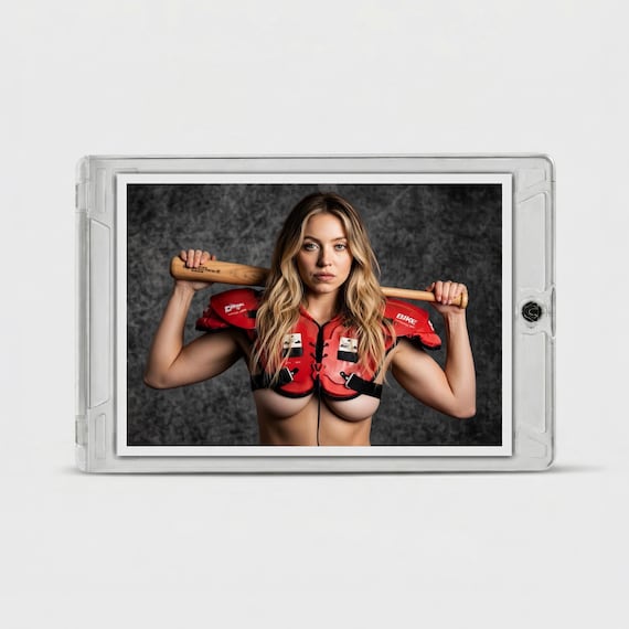 Sydney Sweeney Card | Custom Fan Art Euphoria | Vintage-Inspired Collectible by Good Life Customs