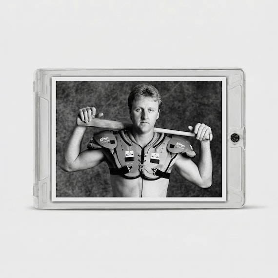 Larry Bird Bo Jackson Shoulder Pads Homage Card Limited Edition