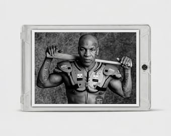 Mike Tyson Bo Jackson Shoulder Pads Homage Card Limited Edition
